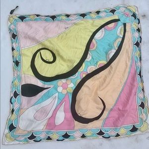 Emilio Pucci silk scarf